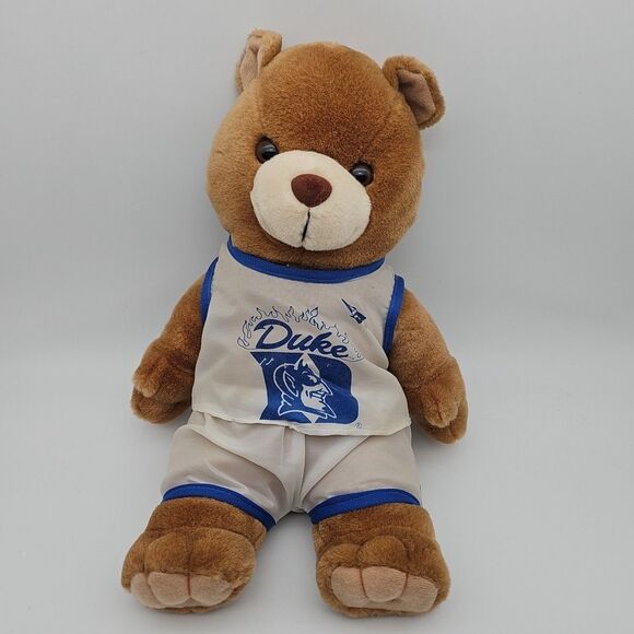 Duke Blue Devils Teddy Bear Plush Toy Mascot Officially Licensed 12" Souvenir - Picture 1 of 12